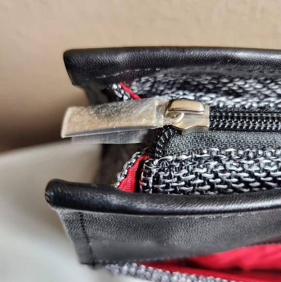 Epic Tweed, Faux Leather and Canvas Tote/Commuter Bag/Briefcase - Picture 4 of 11